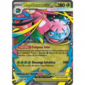 Blister Premium cartas Mega-Venusaur Pokemon Latino