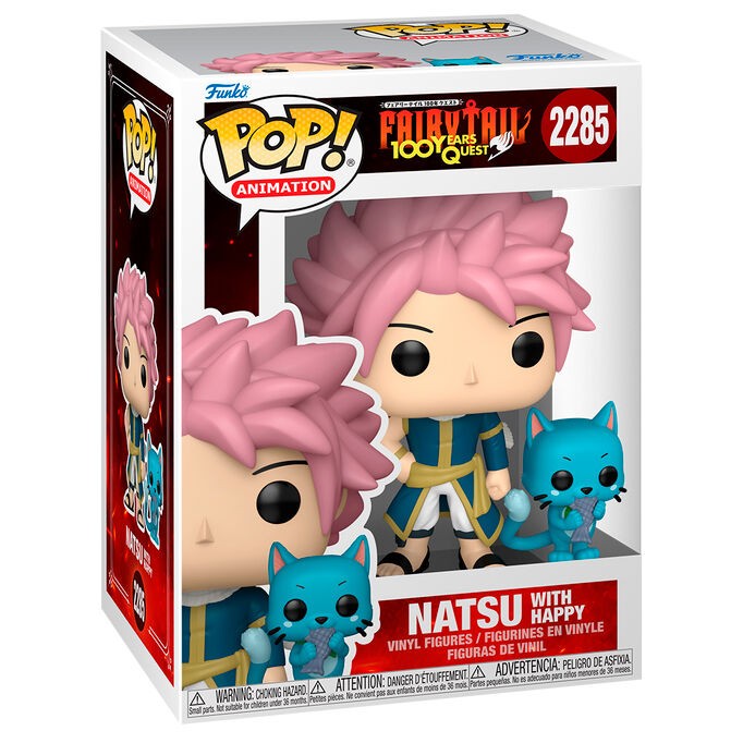 Figura POP Fairy Tail 100 Years Quest Natsu with Happy
