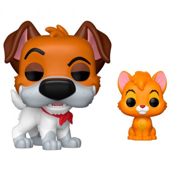 Figura POP Disney Oliver & Company Dodger with Oliver 5 + 1 Chase