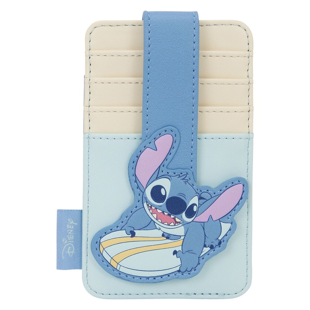 Tarjetero Surfing Stitch Disney Loungefly