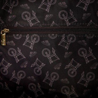 Mochila Spinning Wheel Bella Durmiente & Malefica Disney Loungefly 26cm