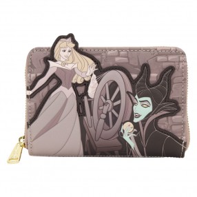 Cartera Spinning Wheel Bella Durmiente & Malefica Disney Loungefly