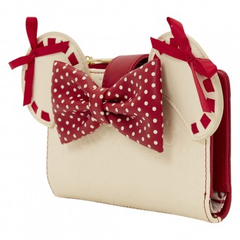 Cartera Rocks the Dots Coquette Minnie Mouse Disney Loungefly
