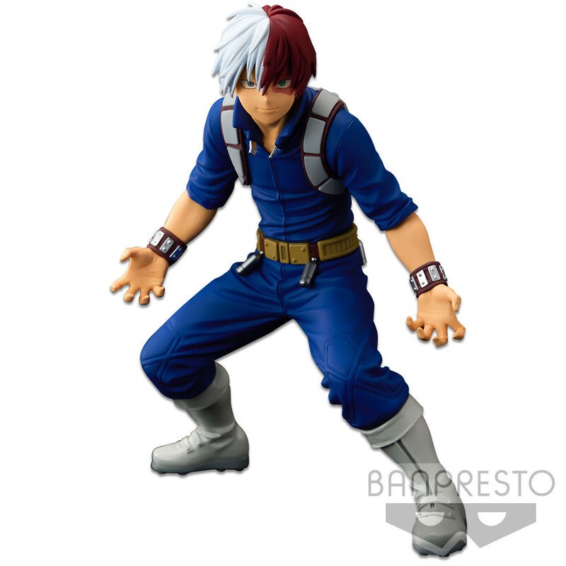 Figura The Shoto Todoroki The Anime Banpresto World figure Colosseum Super Master Stars Piece My Hero Academia 21cm