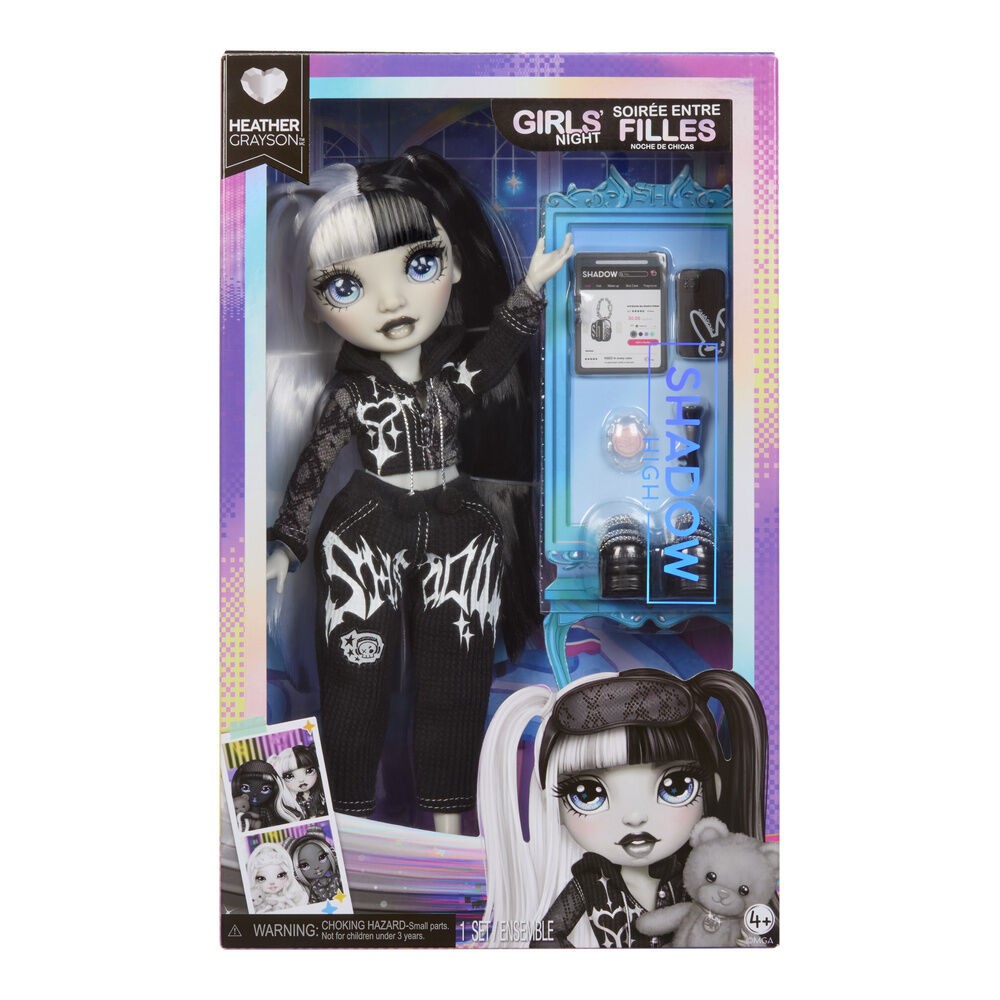 Muñeca Heather Fashion Doll Girls Night Shadow High