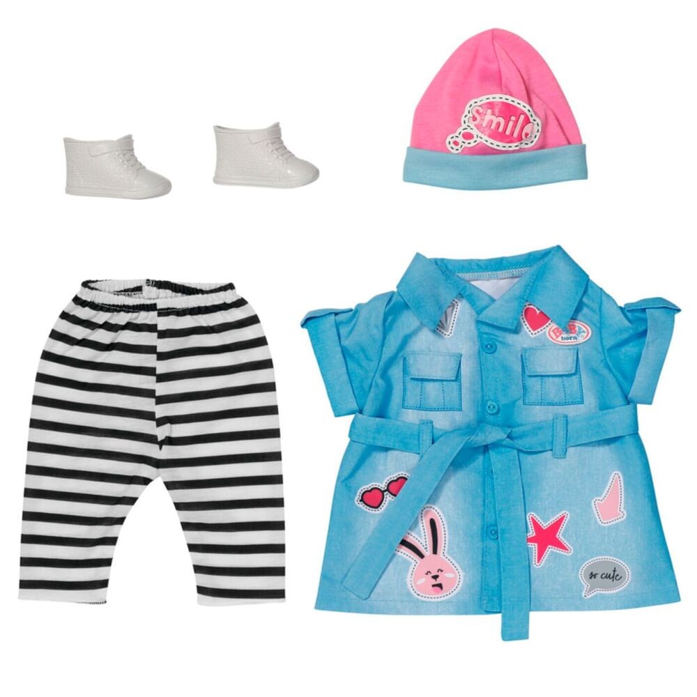 Vestido Vaquero Deluxe Baby Born