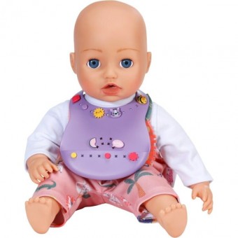 Babero con pins Baby Born