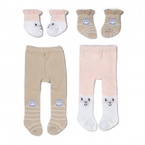 Pack 2 medias y calcetines Baby Born