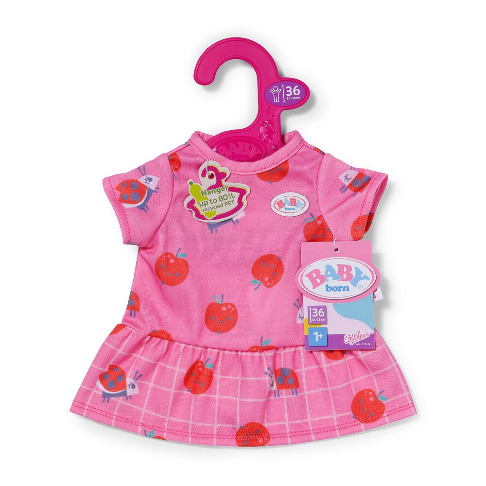 Vestido Rosa Baby Born