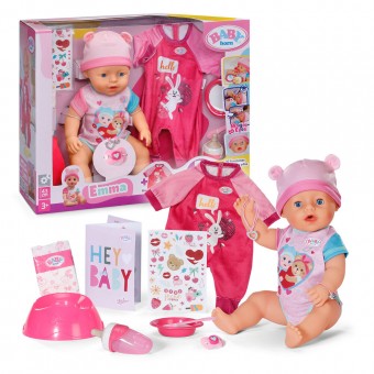 Muñeca Emma + Outfit Baby Born 43cm