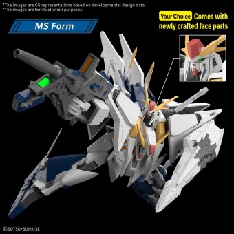 Maqueta HG 1/144 XI Gundam MSG Hathaway the Sorcery of Nymph Circe Gundam