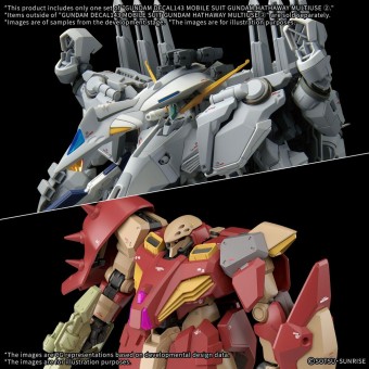 Pegatinas Gundam Decal143 Mobile Suit