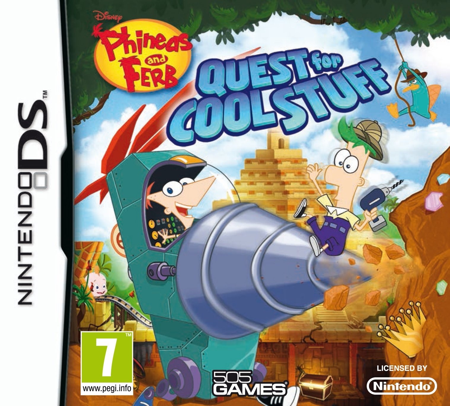 Phineas & Ferb: Quest for Cool Stuff Juego para Consola Nintendo DS