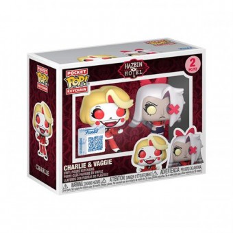 Key Funko POP! Hazbin Hotel: Charlie & Vaggie 2PK