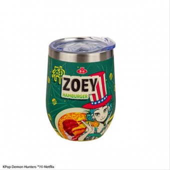 Kpop Demon Hunter Travel Mug: Zoey Hamburger 350ml