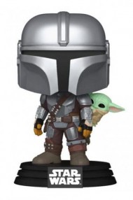 Funko POP! Star Wars TMAG: The Mandalorian w/Grogu (818)