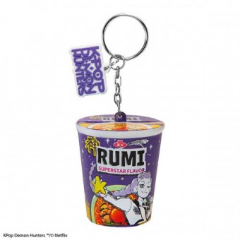 Kpop Demon Hunter Rumi Superstar Noodles Squishy Keychain