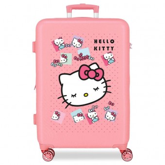 Maleta trolley ABS Bows Hello Kitty 65cm