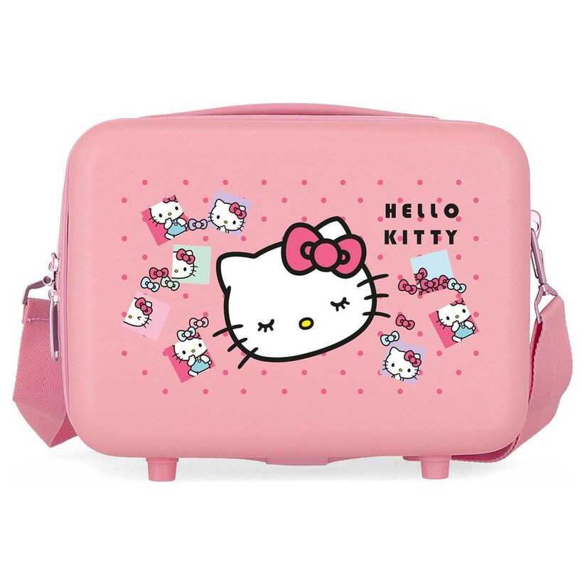 Neceser adaptable ABS Bows Hello Kitty 29cm
