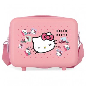 Neceser adaptable ABS Bows Hello Kitty 29cm