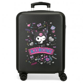 Maleta trolley ABS Retropop Kuromi Hello Kitty 55cm
