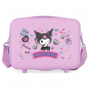 Neceser adaptable ABS Retropop Kuromi Hello Kitty 29cm