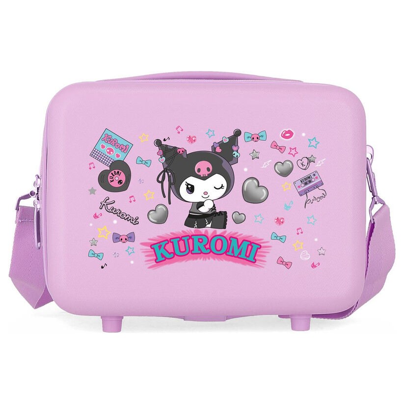 Neceser adaptable ABS Retropop Kuromi Hello Kitty 29cm