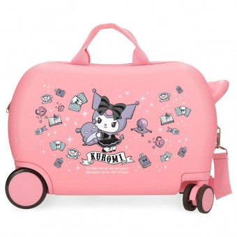 Maleta trolley ABS Fortune Telling Kuromi Hello Kitty 45cm