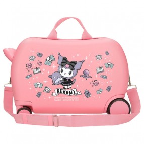 Maleta trolley ABS Fortune Telling Kuromi Hello Kitty 45cm