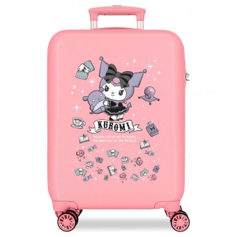 Maleta trolley ABS Fortune Telling Kuromi Hello Kitty 55cm