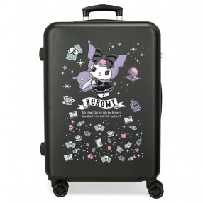 Maleta trolley ABS Fortune Telling Kuromi Hello Kitty 65cm
