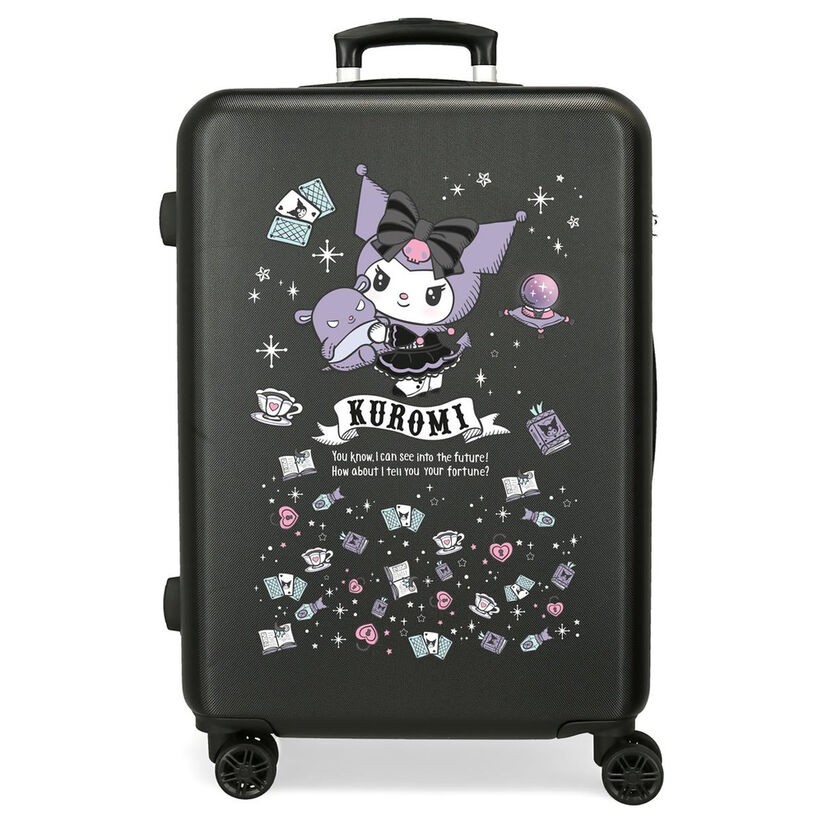 Maleta trolley ABS Fortune Telling Kuromi Hello Kitty 65cm