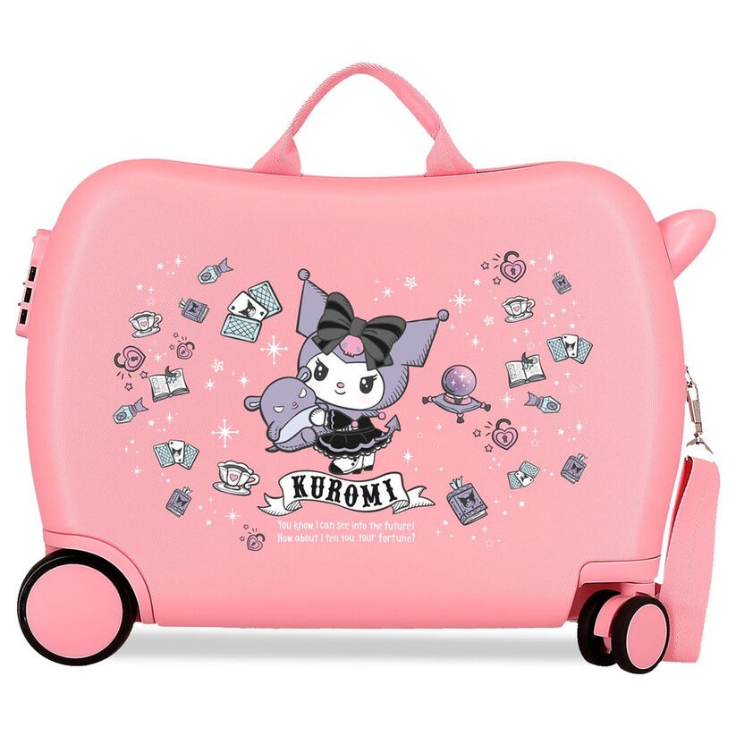 Maleta trolley ABS Fortune Telling Kuromi Hello Kitty 50cm