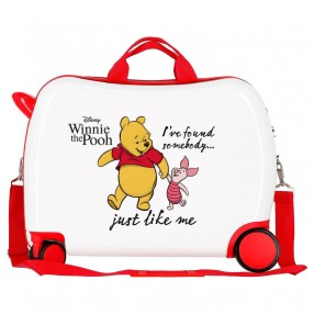 Maleta trolley ABS Piglet & Winnie The Pooh Disney 50cm