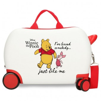 Maleta trolley ABS Piglet & Winnie The Pooh Disney 45cm