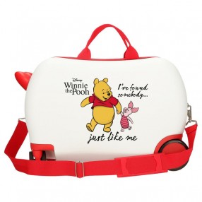 Maleta trolley ABS Piglet & Winnie The Pooh Disney 45cm
