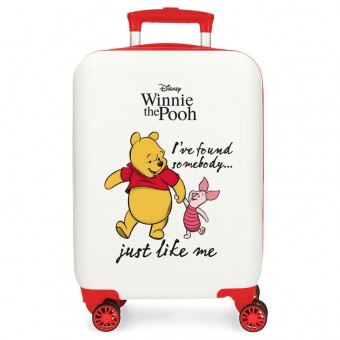 Maleta trolley ABS Piglet & Winnie The Pooh Disney 50cm