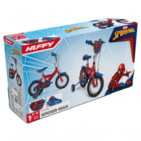 Bicicleta Huffy Spiderman Marvel 12 pulgadas