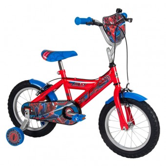Bicicleta Huffy Spiderman Marvel 14 pulgadas