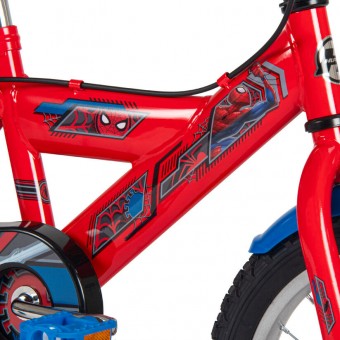Bicicleta Huffy Spiderman Marvel 14 pulgadas