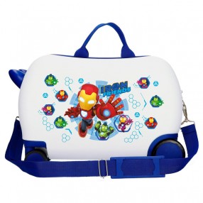 Maleta trolley ABS Iron Man y Su Superequipo Marvel 45cm