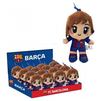 Peluche Chica FC Barcelona  12cm