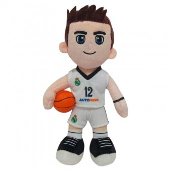 Peluche Jugador Baloncesto Real Madrid 36cm
