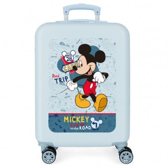 Maleta trolley ABS Road Trip Mickey Disney 55cm
