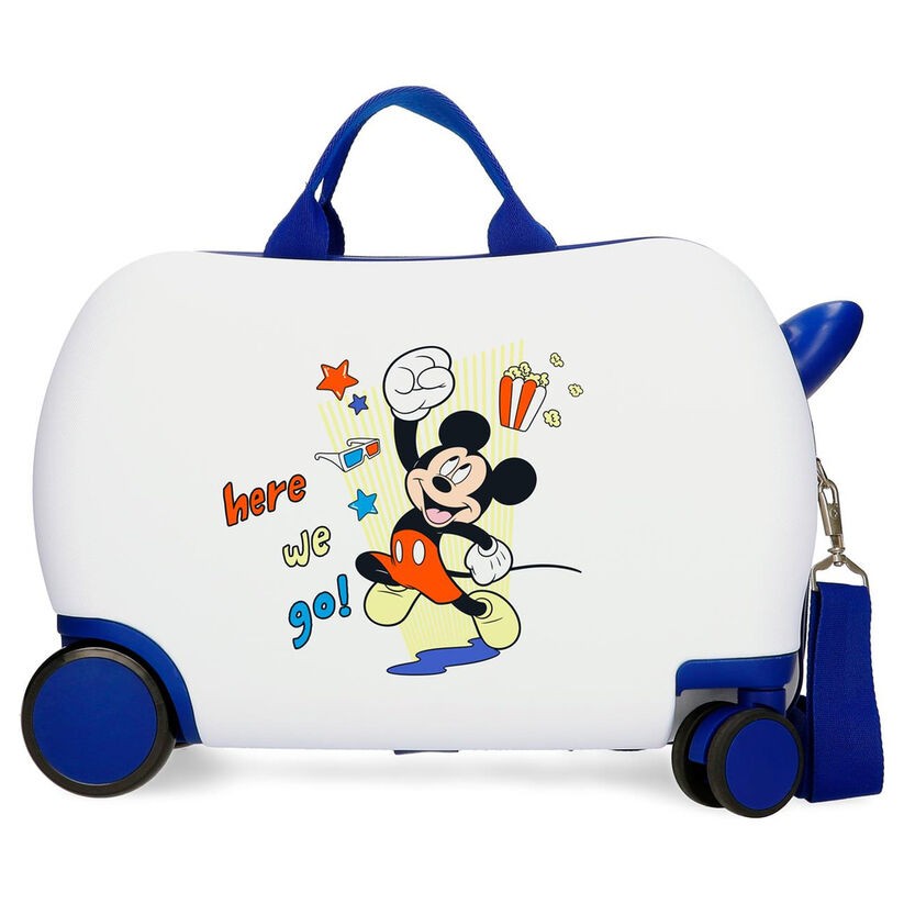 Maleta trolley ABS Here We Go Mickey Disney 45cm