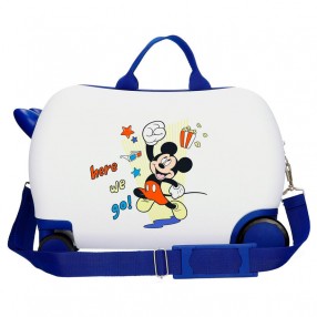 Maleta trolley ABS Here We Go Mickey Disney 45cm