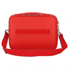 Neceser adaptable ABS Red Mickey Disney 29cm