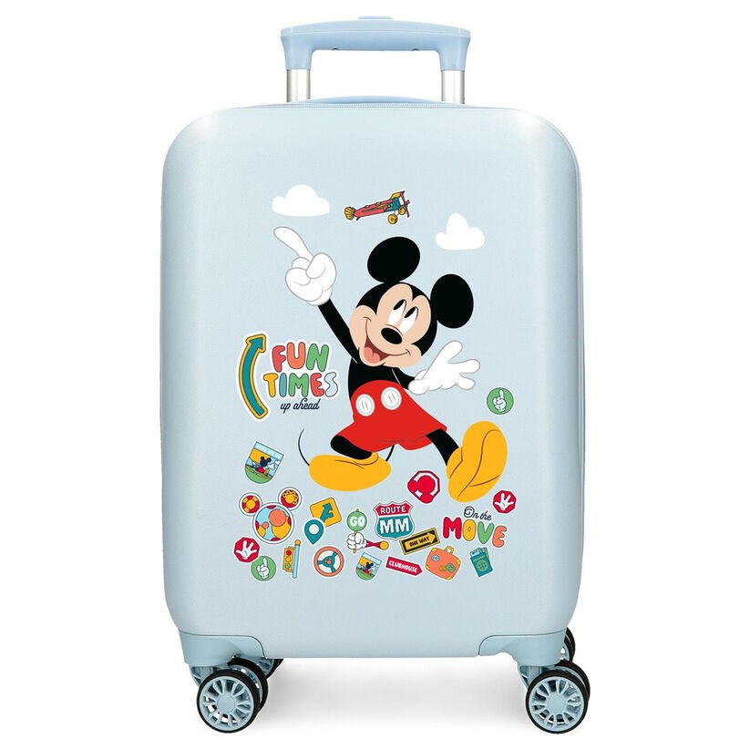 Maleta trolley ABS Fun Times Mickey Disney 50cm