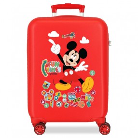 Maleta trolley ABS Fun Times Mickey Disney 50cm