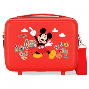 Neceser adaptable ABS Fun Times Mickey Disney 29cm